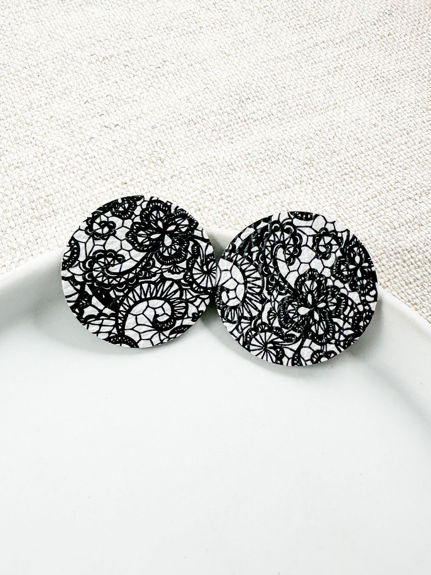 Black Veil Studs