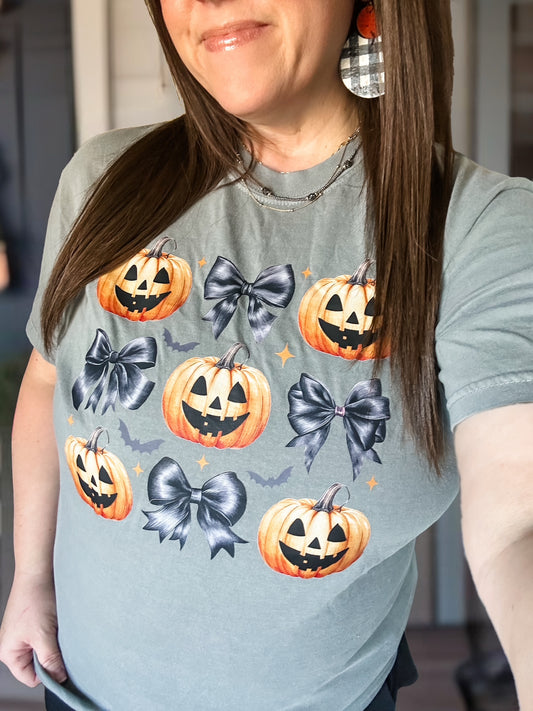 Bats & Bows Tee--PREORDER