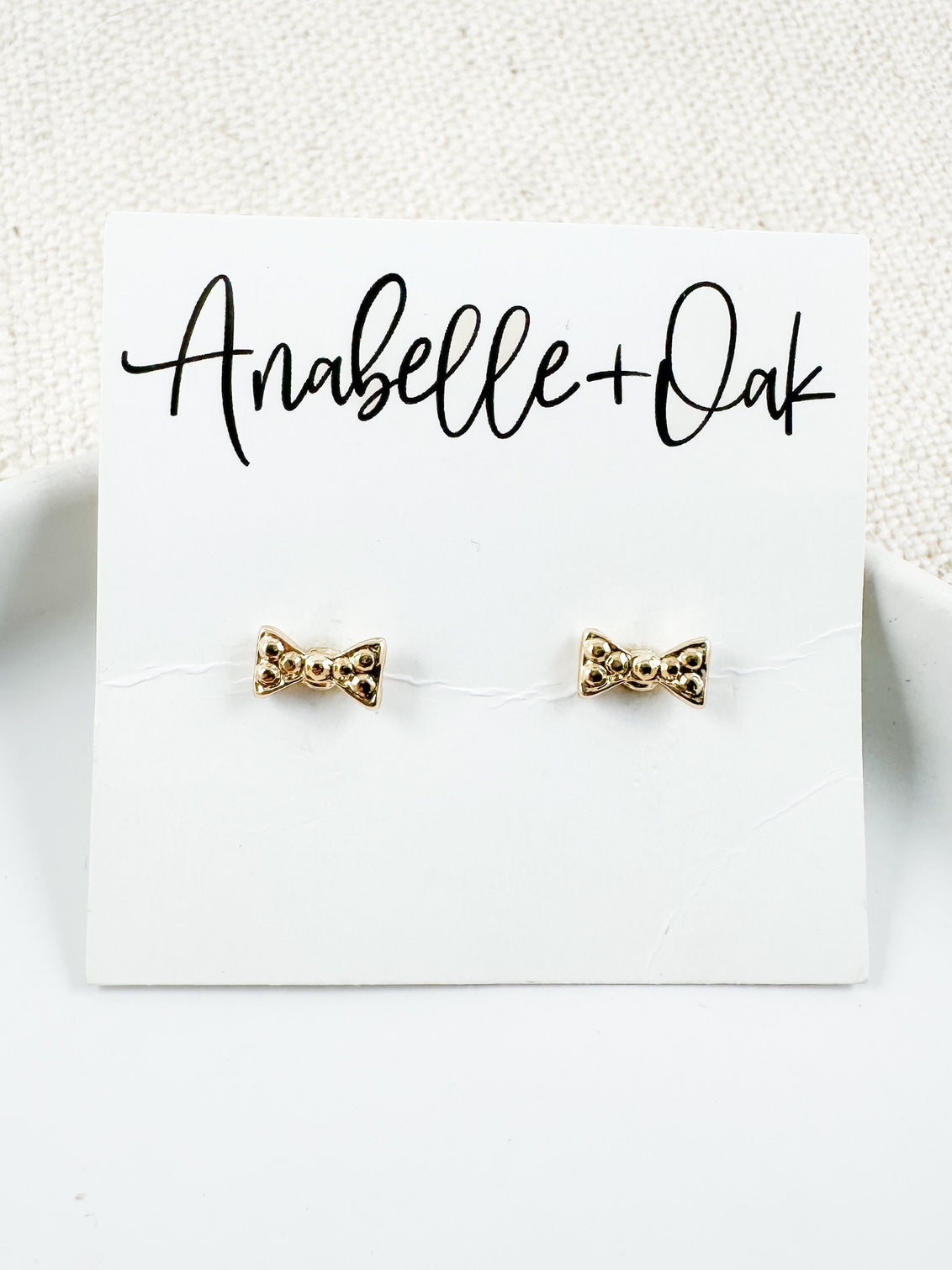 Petite Bow Studs