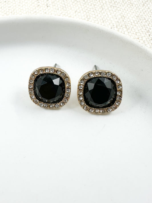 Radiant Onyx Studs