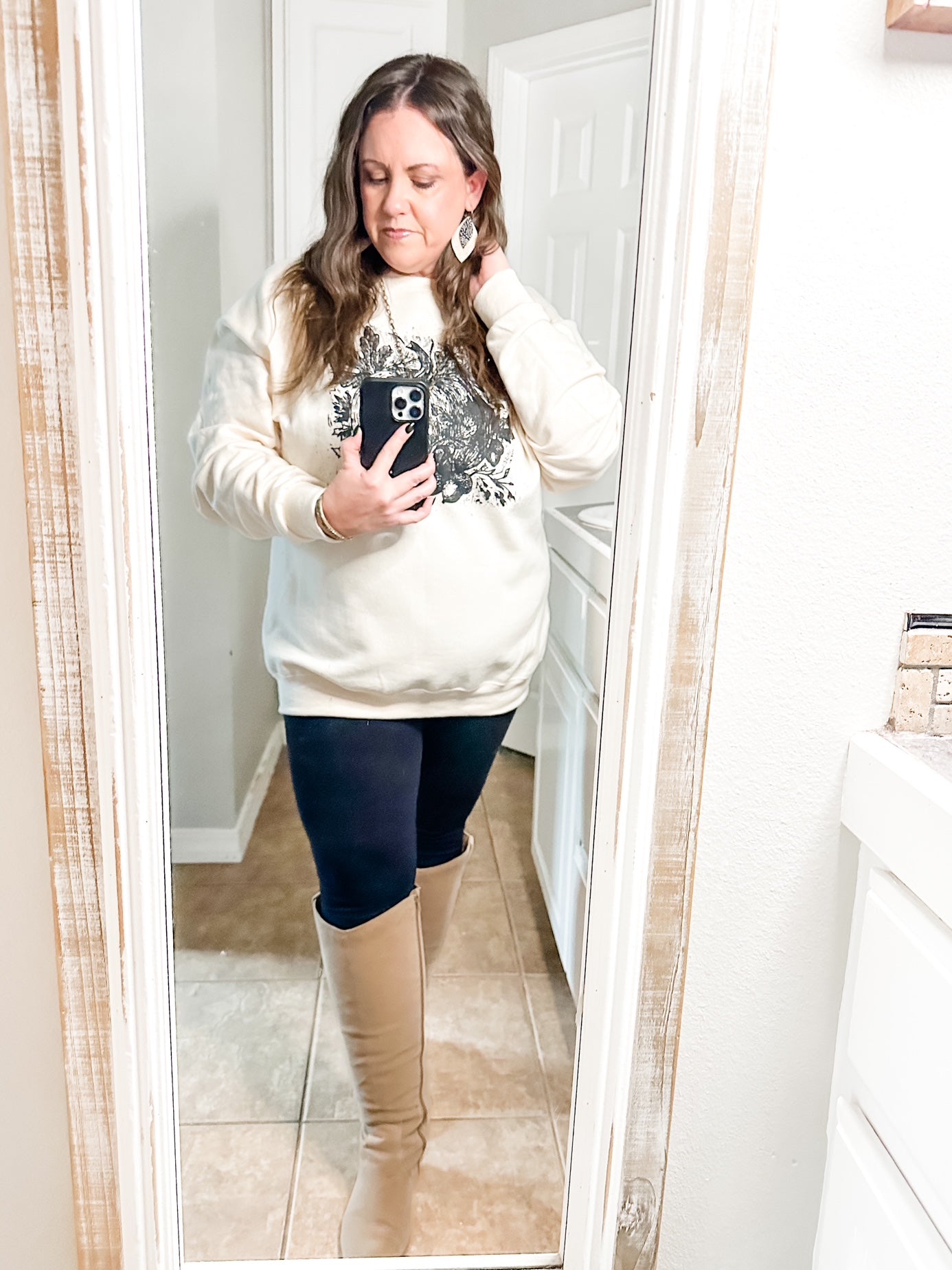 Ink & Ivory Pumpkin Sweatshirt