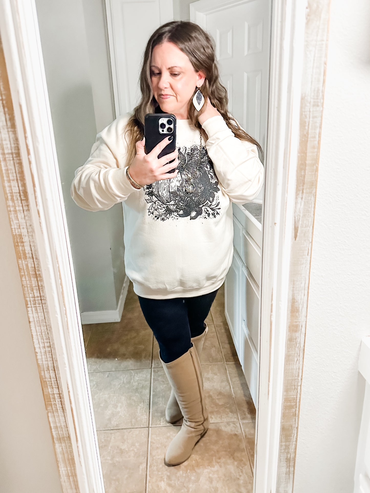Ink & Ivory Pumpkin Sweatshirt