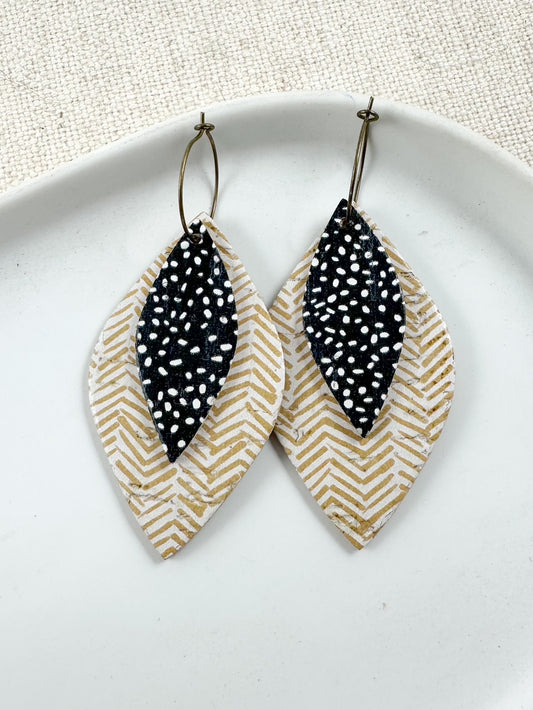 Night & Sand Earrings