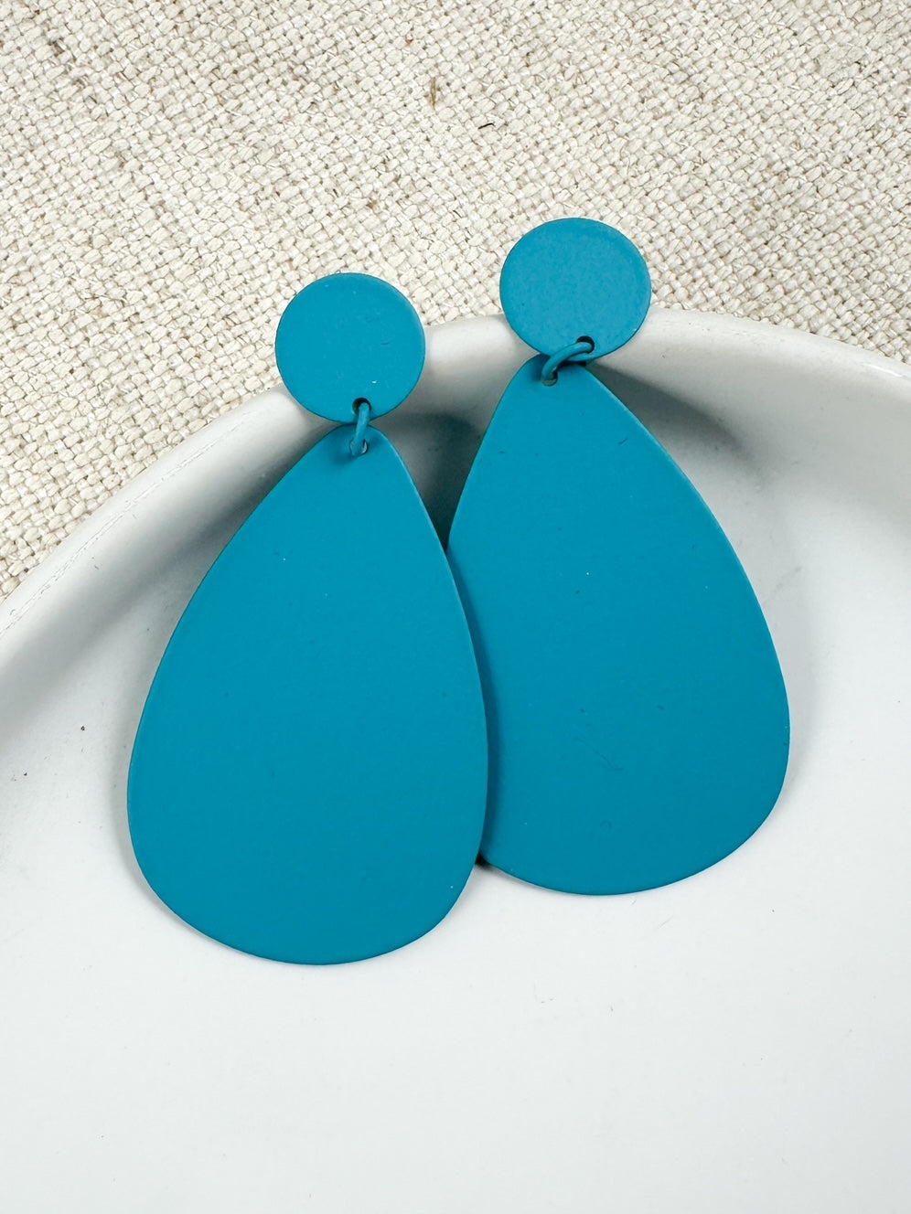 Pendulum Drop Earrings, Turquoise