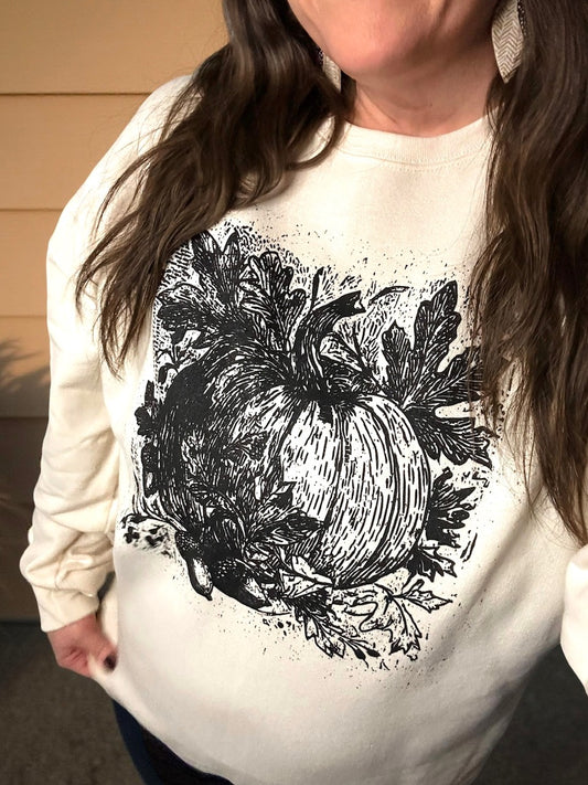 Ink & Ivory Pumpkin Sweatshirt