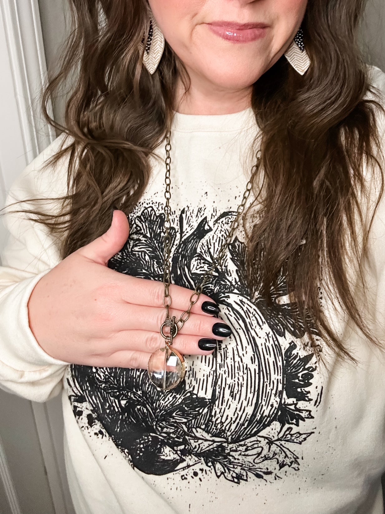 Ink & Ivory Pumpkin Sweatshirt