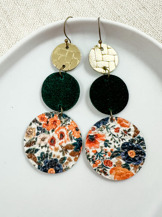 Emerald Fields Earrings