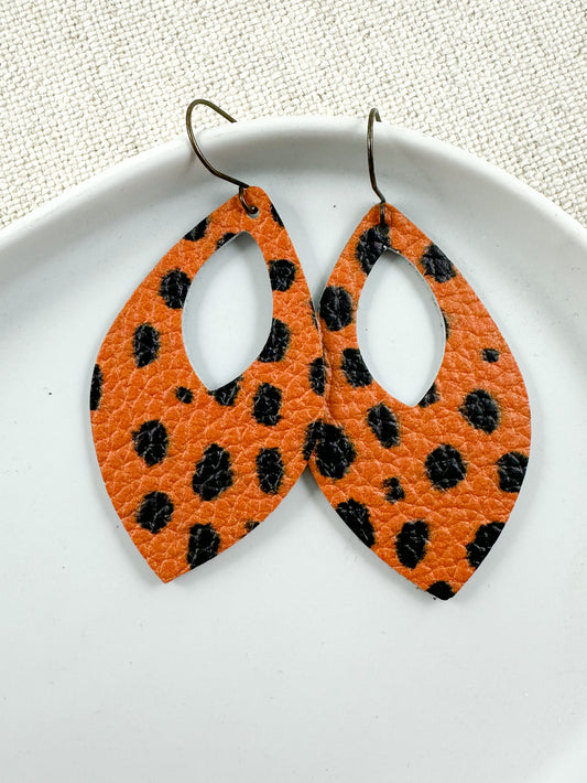 Spotted Ember Earrings