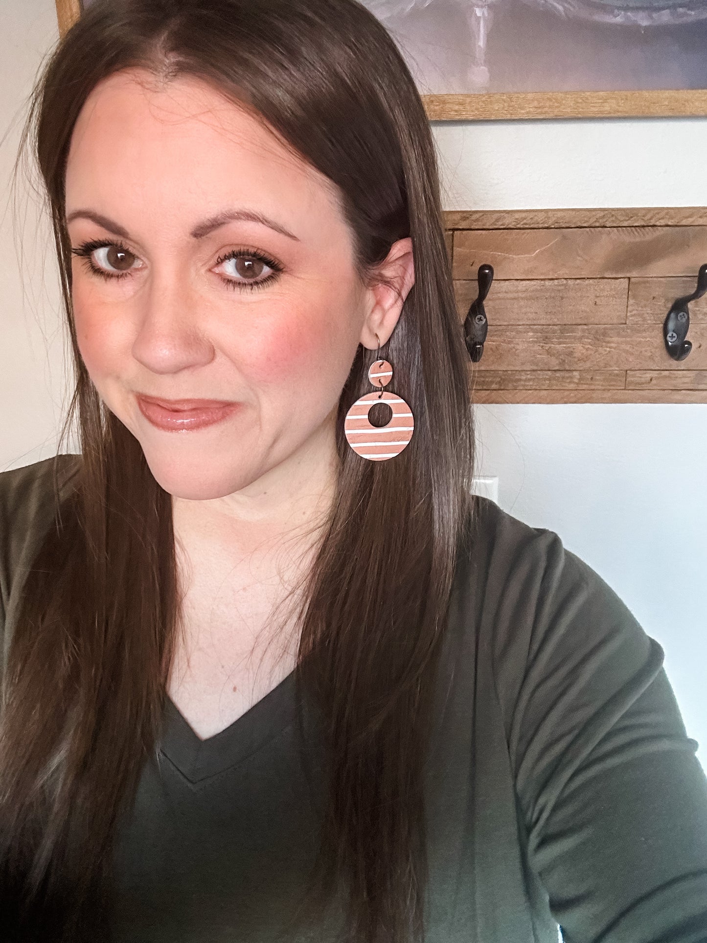 Copper Trails Earrings