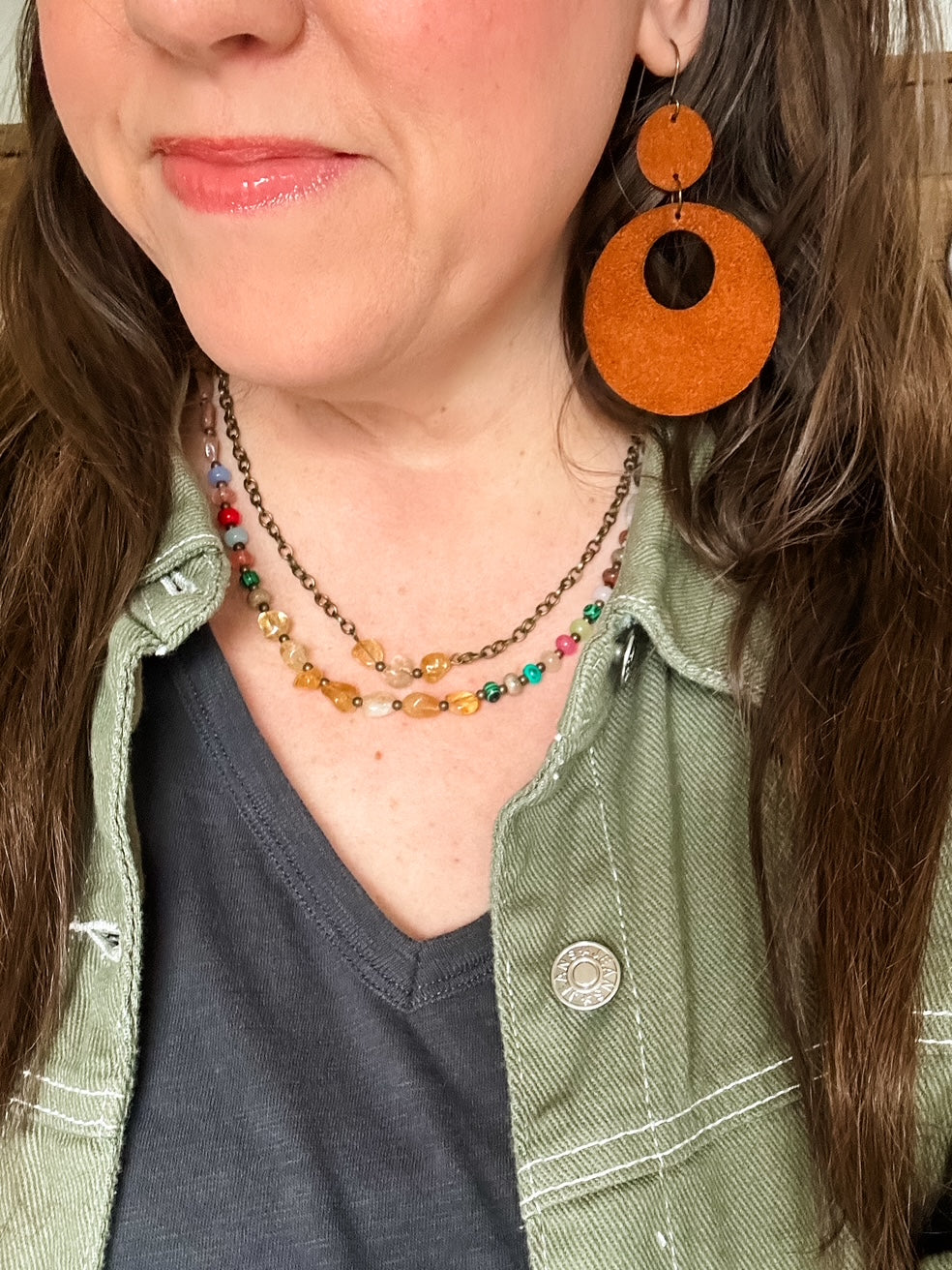 Sunbeam Palette Necklace