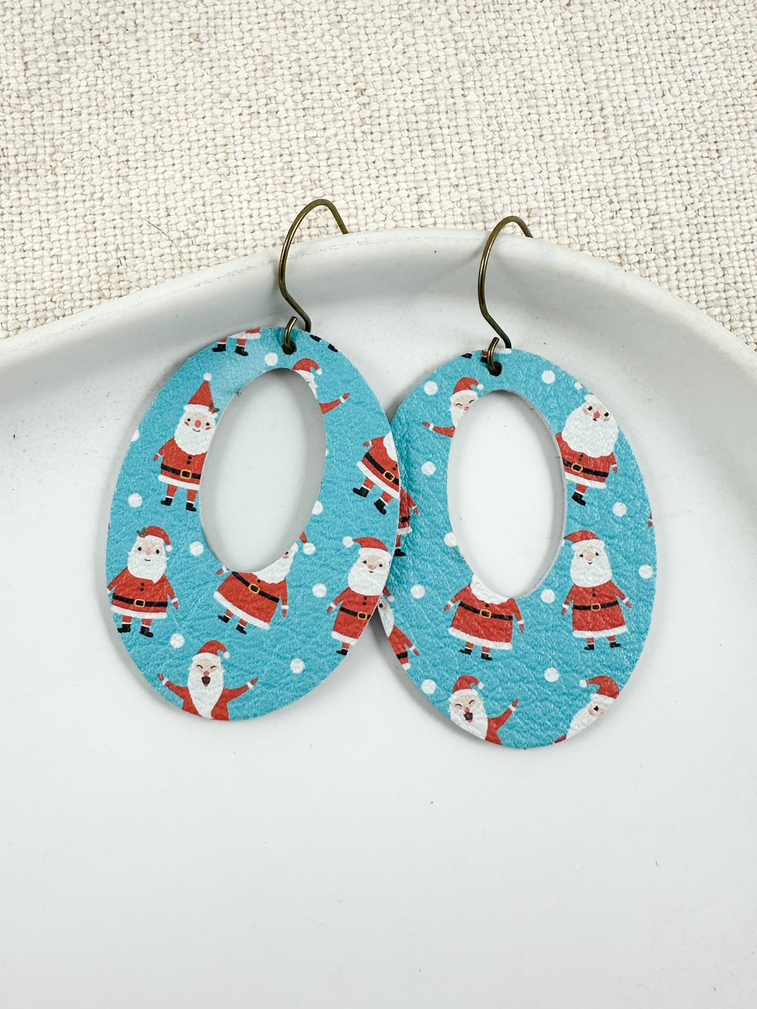 Santa On Repeat Leather