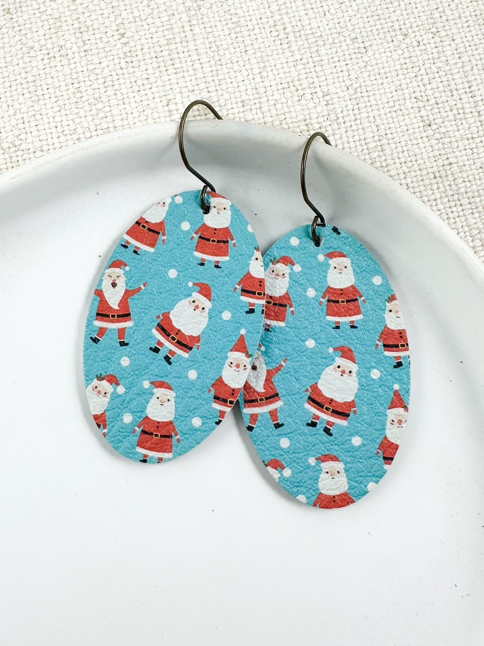 Santa On Repeat Leather