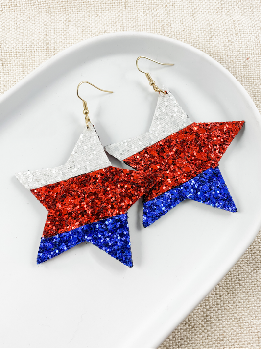 Starry Stripes Earrings