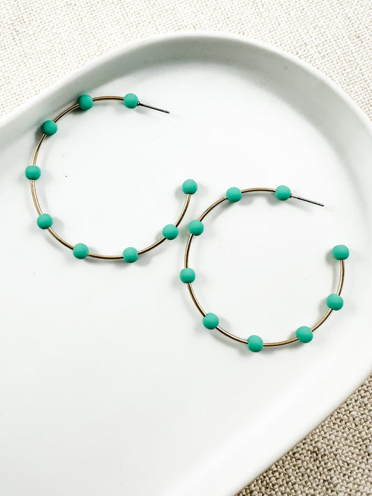 More Than Extra Hoops, Turquoise