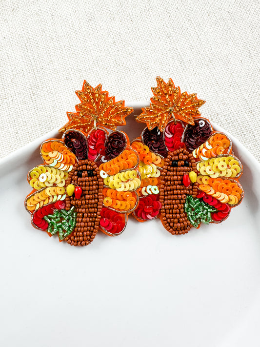 Gobble Glam Earrings