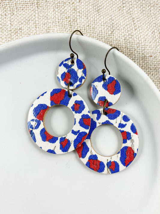 Star-Speckled Spots Earrings