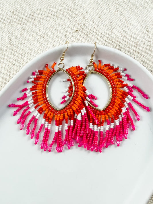 Ombre Sunset Earrings