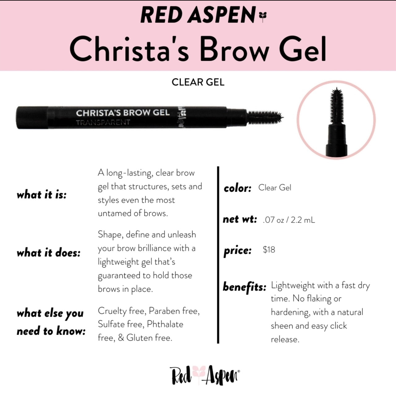 Christa's Brow Gel