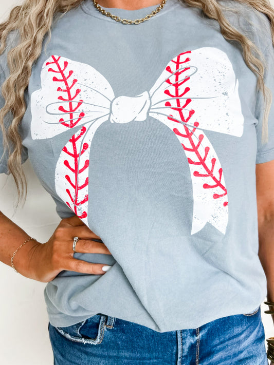 Baseball & Bows Tee