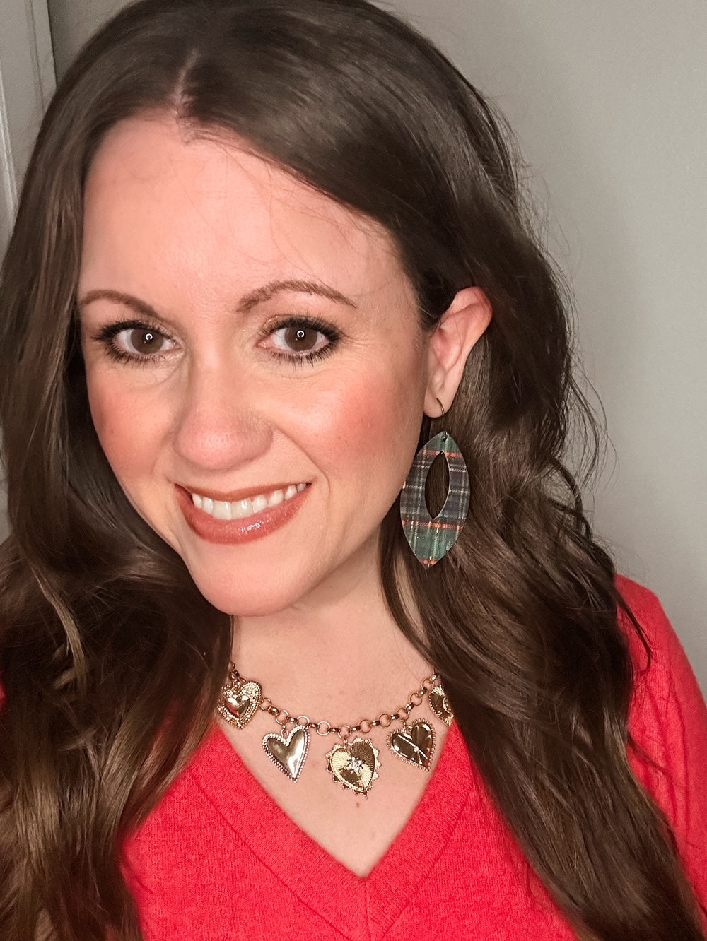 Green Tartan Plaid Cork