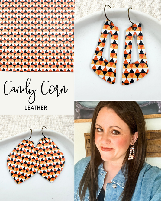 Candy Corn Leather