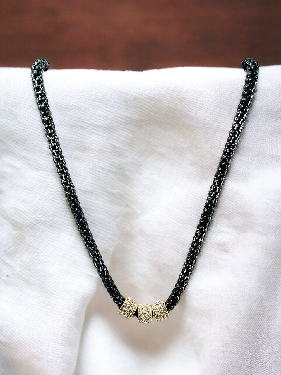 Date Night Necklace, Black