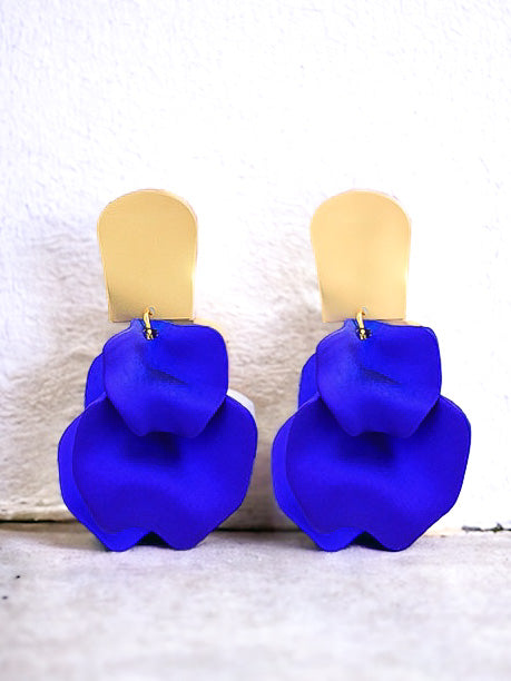 Dance Through Life Earrings, Royal Blue