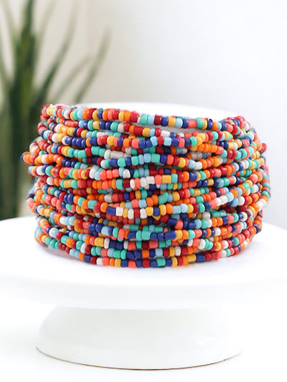Wild Current Bracelet Set, Jewel Tone