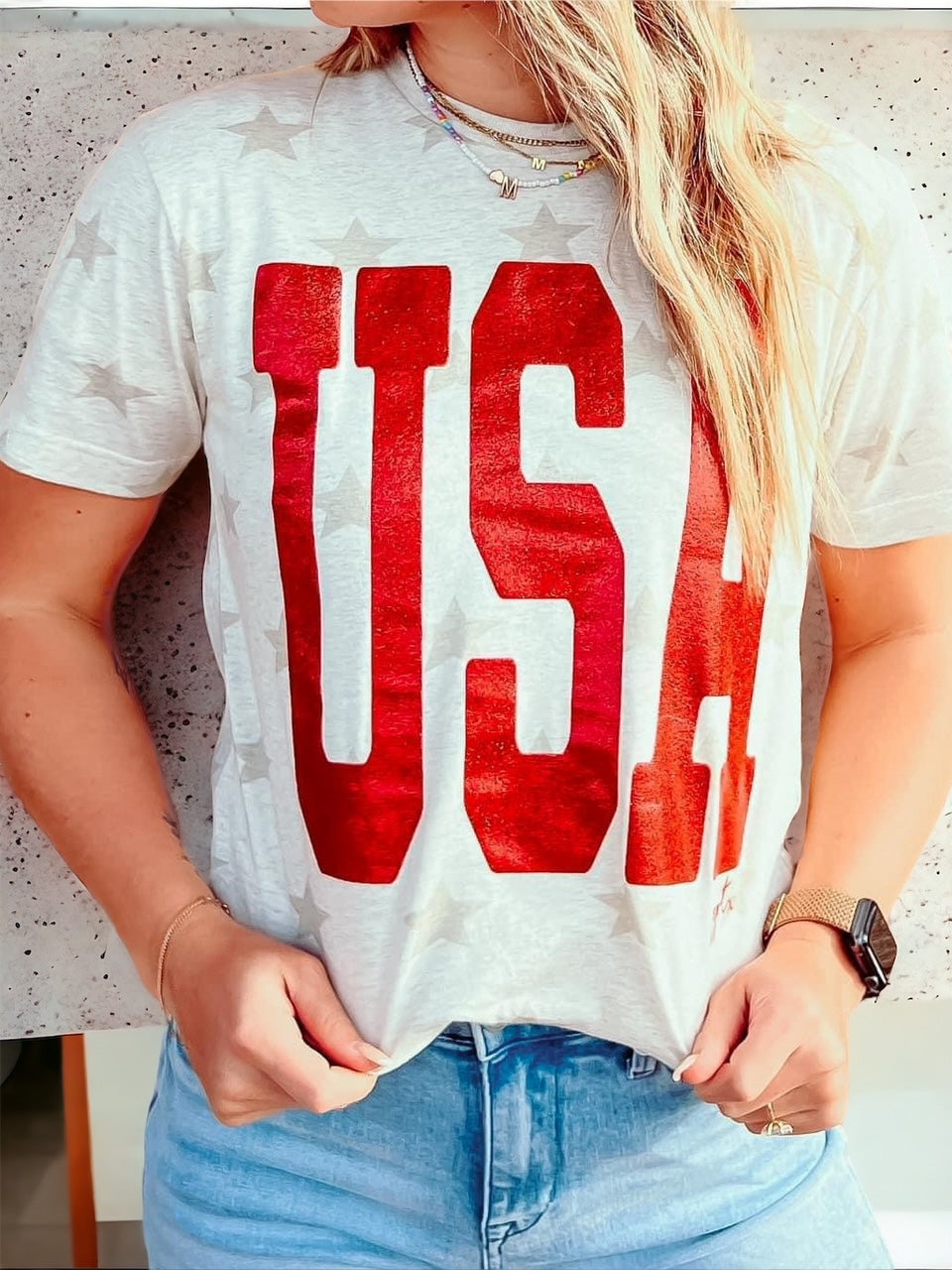 Stars in the USA Tee