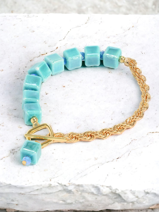 Crazy In Love Bracelet, Turquoise