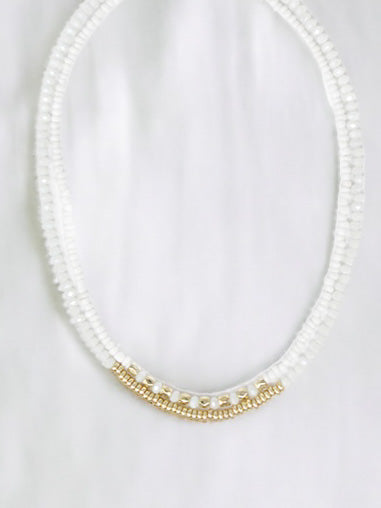 Meant To Be Necklace Set, White