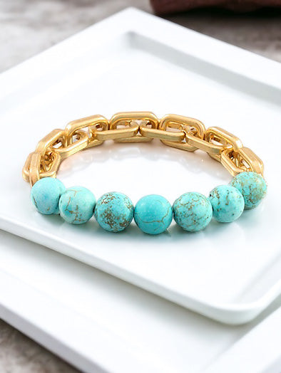 In the City Bracelet, Turquoise