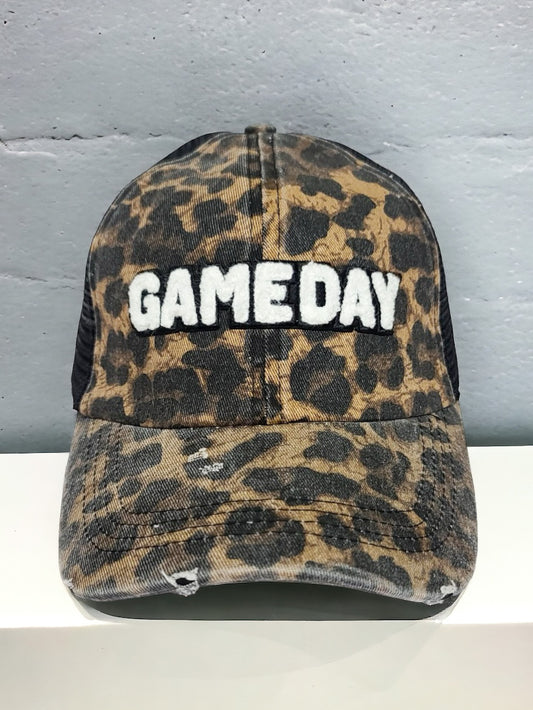 Game Day Hat, Leopard