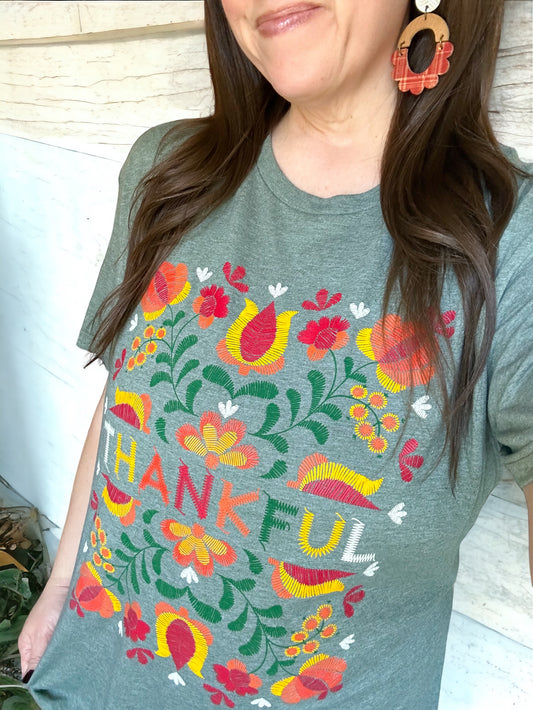 Thankful Folk Garden Tee