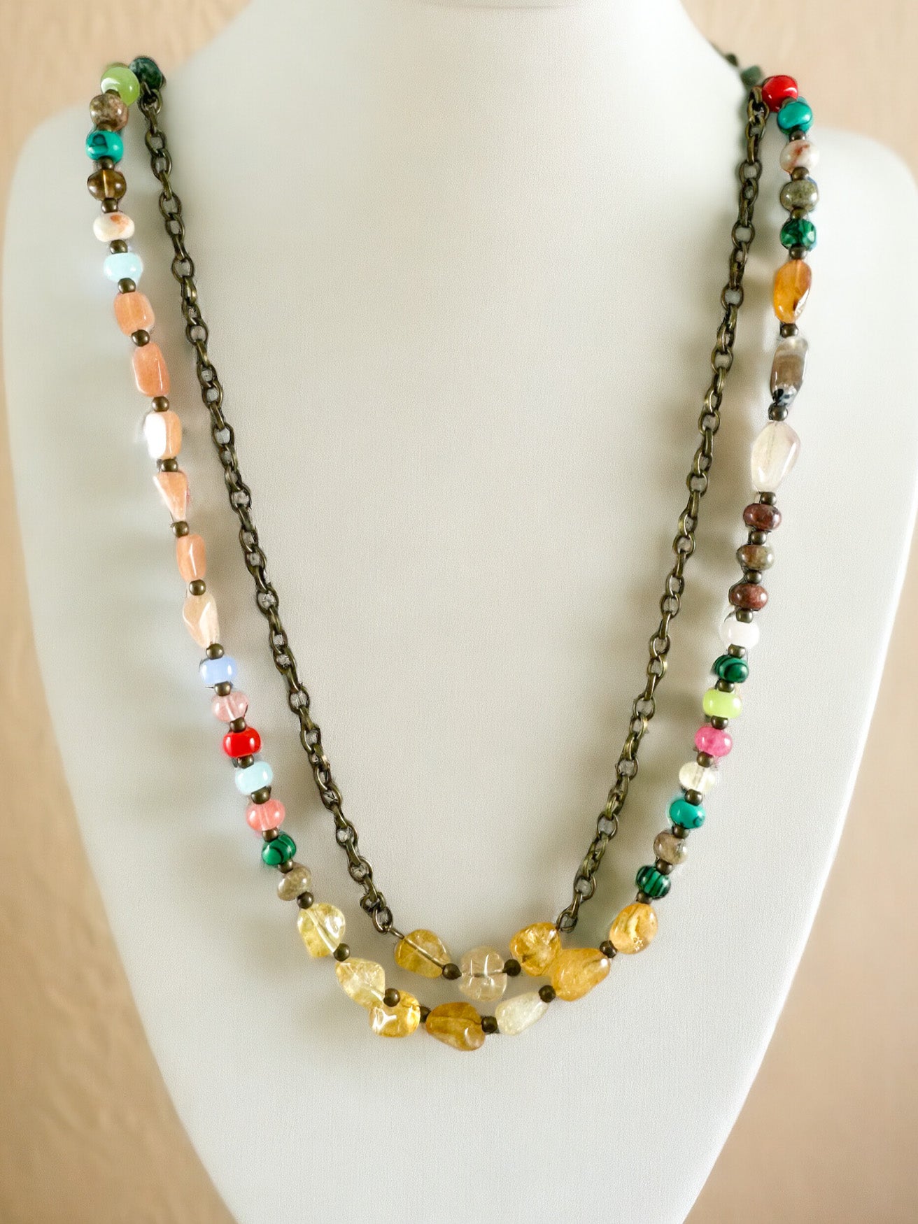 Sunbeam Palette Necklace