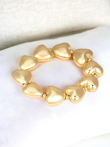 Heart of Gold Bracelet