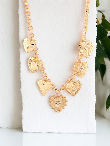 Vintage Romance Charm Necklace