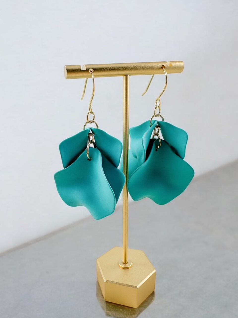 Dance Through Life Earrings, Teal