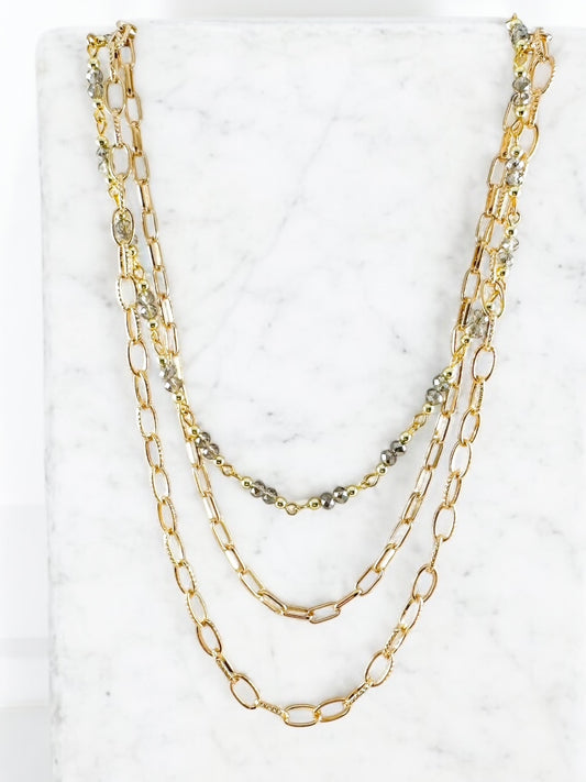 The Aria Necklace, Gold