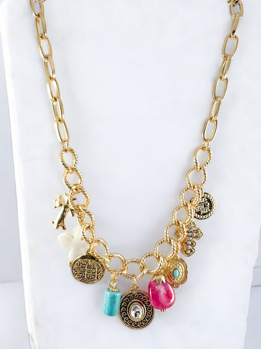 Meadow Market Charm Necklace
