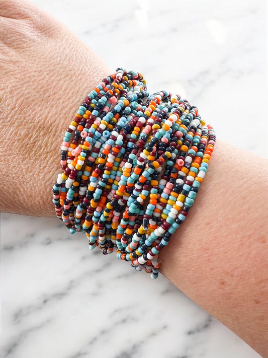 Wild Current Bracelet Set, Jewel Tone