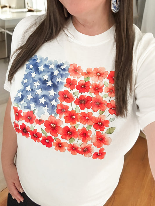 Blooming Freedom Tee