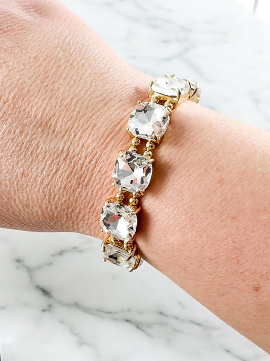 Crown Jewel Bracelet, Ice