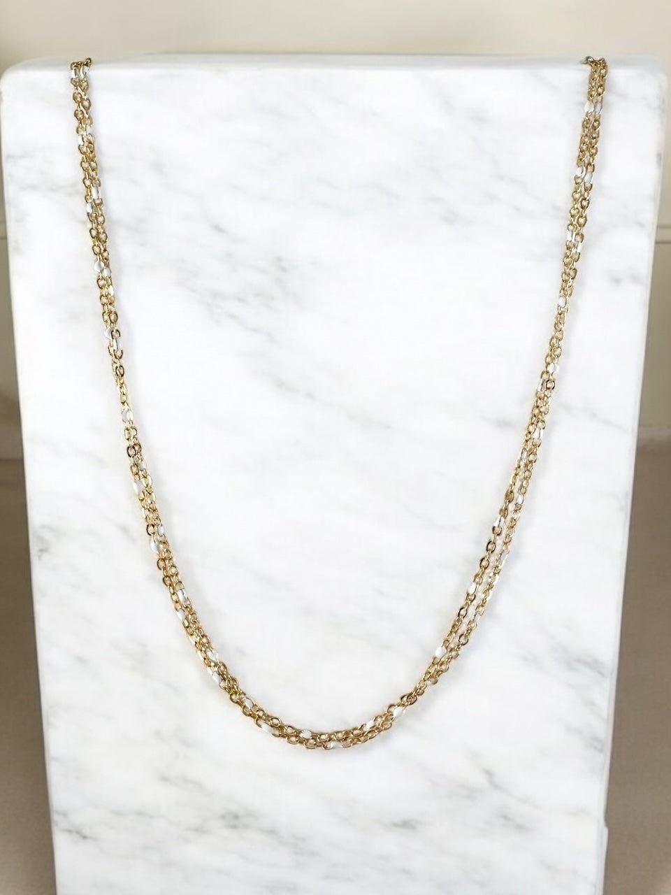 Whisper Chain Necklace, White