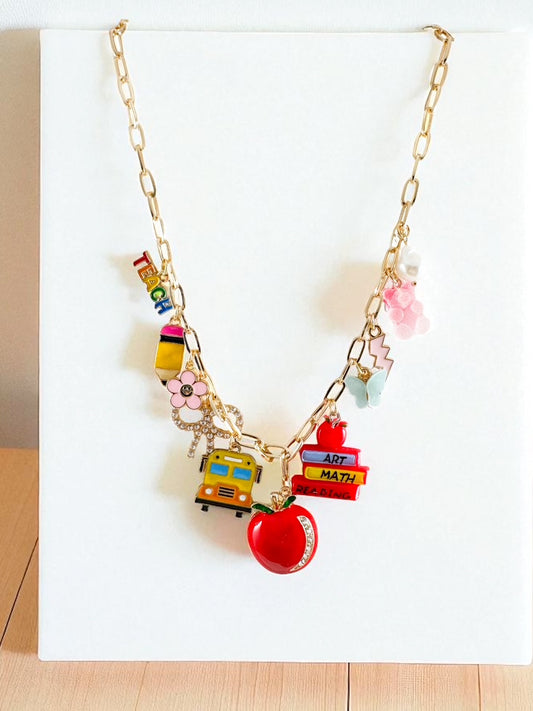 Teach & Inspire Charm Necklace