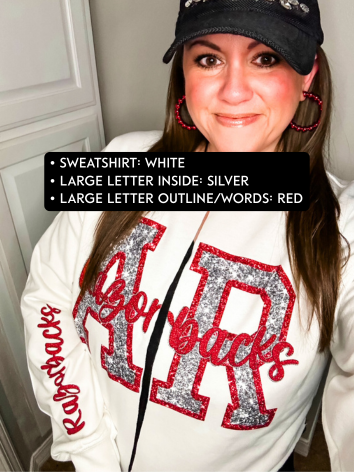 Sideline Split Sweatshirt Cardigan--PREORDER, CUSTOMIZEABLE