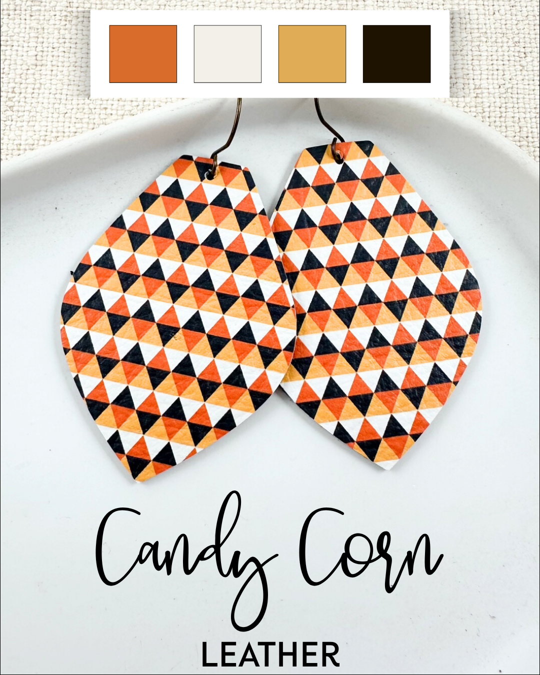 Candy Corn Leather