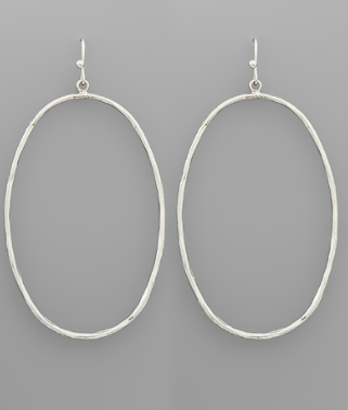 Simply Beautiful Earrings, Silver