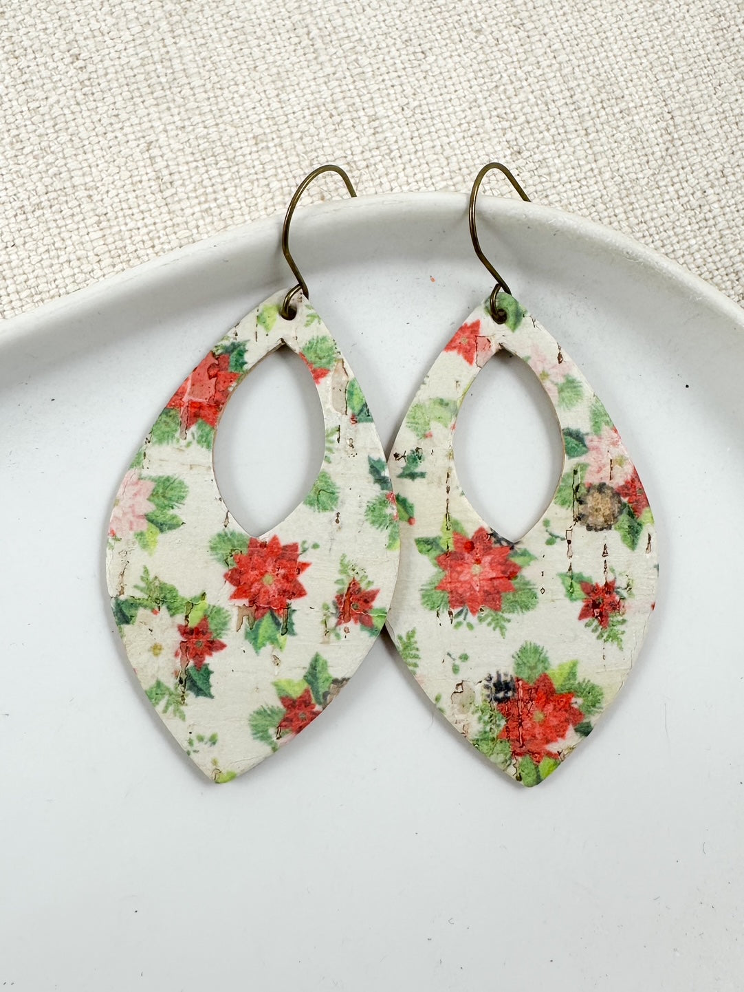 Winter Poinsettia Cork