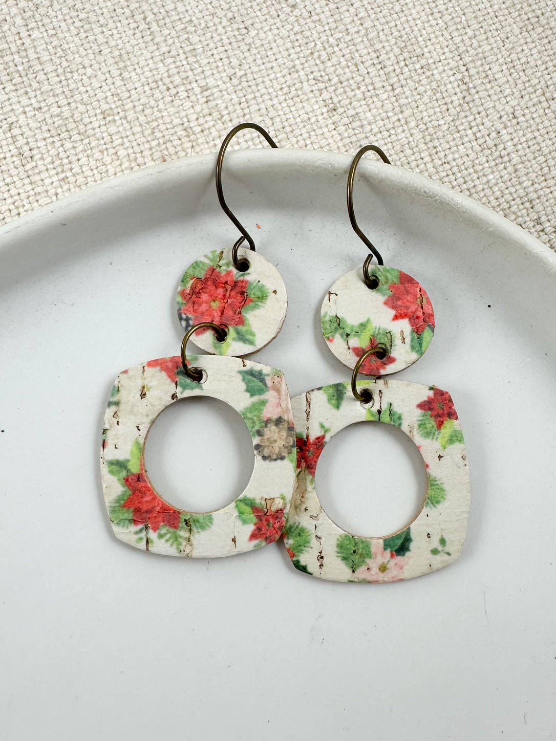 Winter Poinsettia Cork